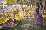 Georges Seurat Sunday Afternoon on the Island of La Grande Jatte oil painting on canvas